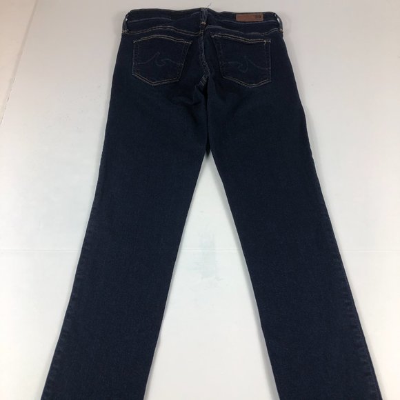 AG Adriano Goldschmied Jean Women 24 Regular The Legging Super Skinny Blue Denim - Picture 9 of 16